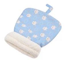 깊은 수면 편안함 고양이 침대 휴대용 애완 동물 바구니 개집 쿠션, 1개, 2. blue