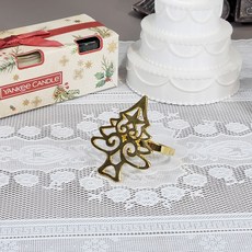 웨딩포 냅킨링 골드 트리 Napkin Ring Gold Tree, 1개
