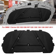 자동차단열 블랙 소리와 단열 코튼 BMW 호환 1 시리즈 E81 E82 E88 E87 120I 128I 130I 135I 2007-2011