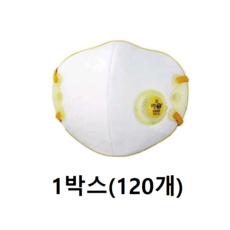 크린탑 1급 방진마스크 C650V, 120개