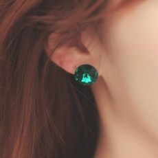 녹색귀걸이