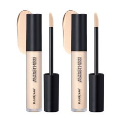 페리페라 더블 롱웨어 커버 컨실러 5.5g, 01퓨어아이보리, 2개