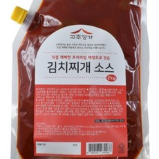 김치찌개 김치찌개양념 김치찌 소스만 있으면 끝 고추명가 김치찌개 양념 소스 2kg, 1, 쿠팡 본상품선택