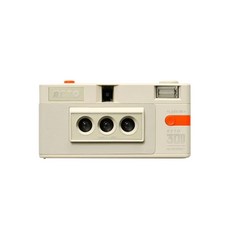 RETO 3D 필름 카메라 135 Reto3d 입체 포인트 앤 샷 플래시 포함 일회용, 2.WHITE, 1개