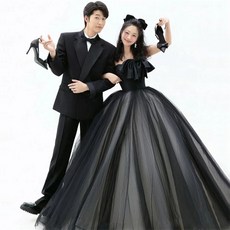 촬영용블랙드레스 TOP01