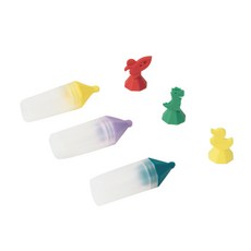 이크 실리콘 투약병, 3개
