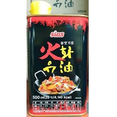 불맛기름 시아스 500gX6, 6개