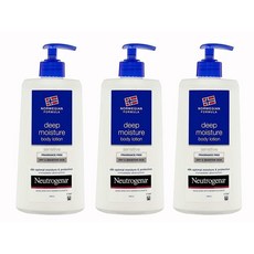 Neutrogena 뉴트로지나 바디로션 딥 모이스처 센서티브 382g 3팩 Body Lotion, 1개, 0ml