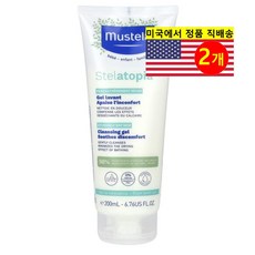 Mustela 유아 어린이용 스킨 케어 스텔라토피아 클렌징 젤 무향, 2개
