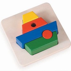 도형끼우기장난감원목