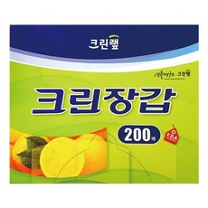크린랲 장갑 200매 TWFFVVQN, 1개, 1개