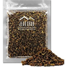 JEAU CHAU 일본직구 Green Pepper Timur Hole 1.8oz (50g) 네팔산 엄선된 제품 무첨가 티무트 페퍼, 사이즈, 25g, 1개