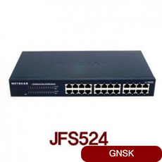 24포트 허브 넷기어 JFS524 스위칭허브 렉마운트가 SW 5포트허브 기가허브 gazl, 상세페이지참조()