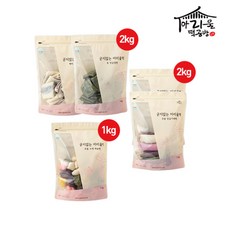 [K쇼핑][굳지않는아리울떡] 총 5kg / 가래떡2kg+절편2kg+깨송편1kg
