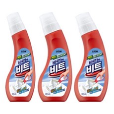 REG885212다이소얼룩제거제부분세척제 비트 3개입 CJ 라이온 바르는비트 220ml 흰옷누런때 이염제거, 1