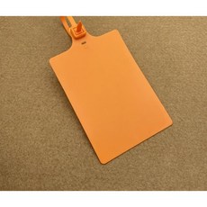 에스케이마켓 대형 30P 케이블 타이 네임택 마크타이 네임타이 마킹 이름표 컬러 밴드 홀더, 30개, 주황