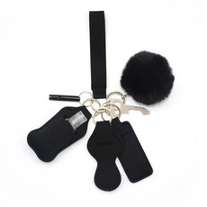 자기 방어 keychain set llavero defensa private key ring for girl chain alarm 후추 스프레이 여성 self defence saf