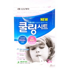신신제약 쿨링시트 6매입 10시간 지속 냉각 효과 해열시트, 2개입, 6개