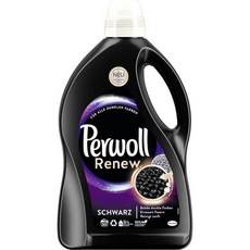 Perwoll Renew Black Detergent 퍼울 리뉴 블랙 섬유 액상 세탁 세제 50회분 대용량 3L, 1개