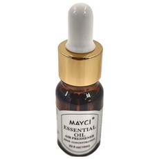 MAYCI香氛精油10ml, 100%純天然水溶性，適用於水氧機、精油機、香薰機, 檸檬, 10ml, 1罐