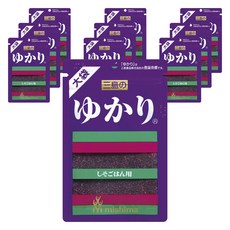 미시마 유카리 차조기밥용, 10개, 46g
