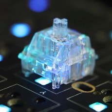 아쿠아킹 스위치 EverGlide 선형 V3 아쿠아 킹 기계식 클리어 포스 MX 55g 62g 67g 4 핀 5 RGB 55G 62G 67G 5 PCS V3 37g