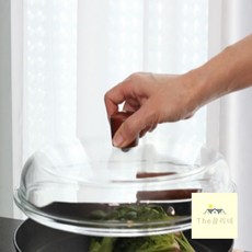 THE끌리네 내열 유리뚜껑 24CM 팬덮개 다용도뚜껑, 1개