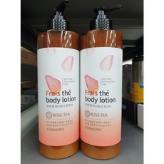 [미카샵]노브랜드 (GB)프레떼바디로션 로즈티500mlx2통 '부드러운 장미 추출물이 전하는 촉촉함과 편안함' 9가지무첨가 제품