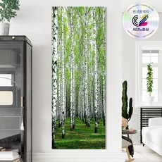 캔버스액자 세잔느화실 자작나무숲 계절 시리즈