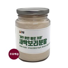 다담웰푸드 식약처 전수조사 합격 제주 뿌리까지담은 새싹보리분말130g병 수경재배, 1병