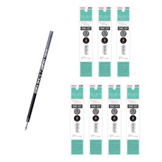 제브라 리필심 블렌 3C 0.7 블랙 SNC-07, 7개