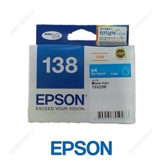 EPSON 엡손 TX230W 잉크 파랑 정품, 1개, 기본