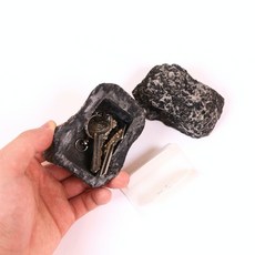 열쇠함 쓸데없는 쓸모없는 선물 비밀의 돌 열쇠 보관함 웃긴 특이한선물 마니또선물, 1개