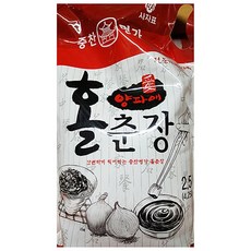 중찬명가 사자표 양파애 홀춘장 2.5Kg X4봉 양파용춘장 홀용춘장, 양파 홀춘장(중찬 2.5k)X4, 양파 홀춘장(중찬 2.5k)X4