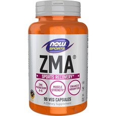 나우푸드 ZMA 스포츠 리커버리 캡슐, 90정, 2개