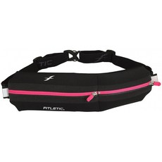 Fitletic NO2 HANGftatasche mit 2 Taschen Neopren TU 번트 - Noir/Rose, 단일옵션