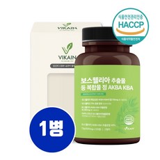 보스웰리아세라트린 보스웰리아 추출물 세라트린 관절엔 보스웰리아정 알약형 캡슐 2세대 고농축 고함량 보스웰리아분말 가루 AKBA KBA 보스웰릭산 테르펜 65배 효능 홈쇼핑 추천, 1개, 120정