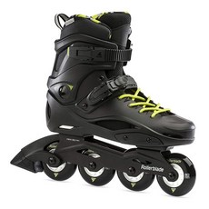 Rollerblade RB Cruiser 유니 성인 피트니스 인라인 스케이트 블랙/네온 옐로우 어반 퍼포먼스 인라인 스케이트