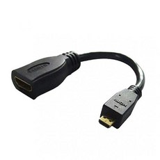 세연상사 DWT HDMI F -Micro M 케이블형 젠더 15CM 기타 변환젠더, 해당상품
