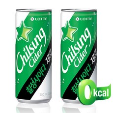 롯데칠성 사이다 제로 30캔, 250mlx30