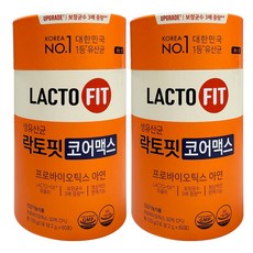 종근당건강 락토핏 생유산균 코어맥스 2통 4개월분, 2개