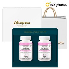 [로니웰] 바디케어 다이어트 가르시니아 60정 2개입 선물세트 (2개월분), 1개