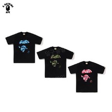 베이프 BAPE 정품 / ABC 카모 에이프 페이스 반팔티 ABC CAMO APE FACE TEE