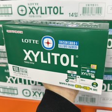 코스트코 롯데 자일리톨 껌 100g 용기+348g 리필 / 졸음 금연, 348g, 2개