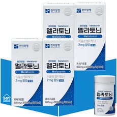 한미양행 멜라토닌 숙면 식물성멜라토닌 감태추출물 30정X4개, 4개