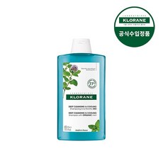 [클로란공식]아쿠아민트딥클렌징쿨링샴푸400ml(각질 유분케어), 용량:400ml