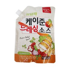 [푸드코리아] 미담채 케이준 드레싱소스/샐러드소스/, 1kg, 1개