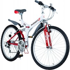 Switzsport-Tech(스우이츠스포ー토텟크)AIGLE(에이글) 풀 서스펜션 MTB형 26인치 접는 자전거[FRAGSHIP모, 단일옵션