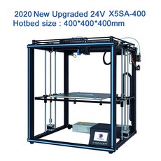 Tronxy 3D 프린터 X5SA 400대 제작면적 400 400 400mm Bowdon TITA Extruder 고정밀 3d 프린팅 플렉시블 필라멘트 3D, 01 X5SA-400
