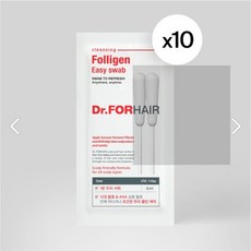 폴리젠 이지스왑 두피각질제거 왕면봉 6mlX10개, 6ml, 10개 - 이지스왑